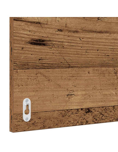Set di mobili per il bagno con cassetto 2 pcs Legno vecchio