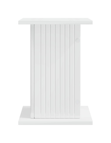 Supporto per piante Bianco Lucido 30,5 x 30 x 43 cm