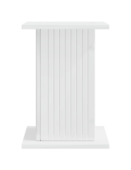 Supporto per piante Bianco Lucido 30,5 x 30 x 43 cm