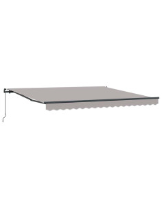 Tenda Retrattile Grigio chiaro 400 × 350 cm 2