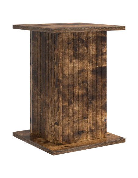Supporto per piante 2 pcs Rovere Fumo 30,5 x 30 x 43 cm