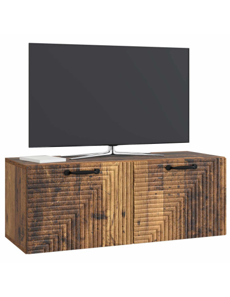 Mobile Porta TV da Muro Legno antico 78,5 x 31 x 30 cm