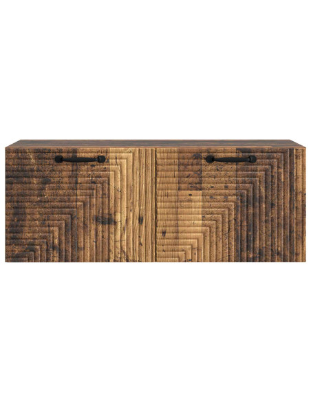 Mobile Porta TV da Muro Legno antico 78,5 x 31 x 30 cm