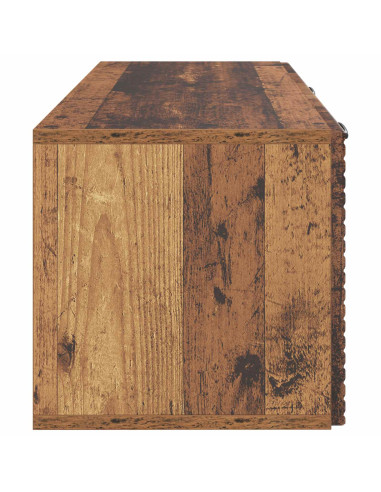 Mobile Porta TV da Muro Legno antico 78,5 x 31 x 30 cm