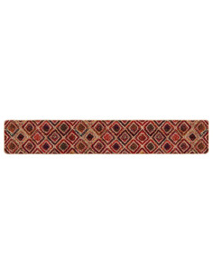 Runner Tappeto MARSA Multicolore 50 x 400 cm Poliestere e PVC 2