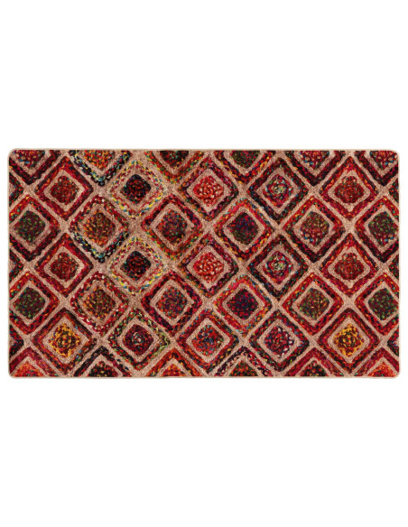 Runner Tappeto MARSA Multicolore 100 x 150 cm Poliestere e PVC