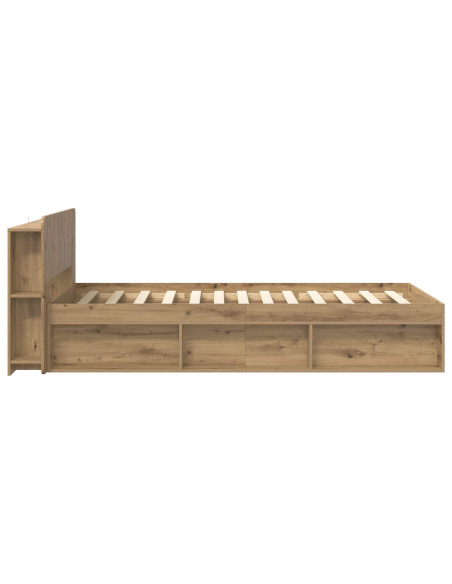 Telaio del letto con storage Rovere Artigianale 90 x 190 cm