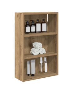 Armadio da bagno a muro Rovere Artigianale 40 x 16 x 62,5 cm 2