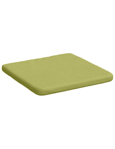 Cuscini per Seduta 4 pcs Verde chiaro 40 x 40 x 3 cm Tessuto