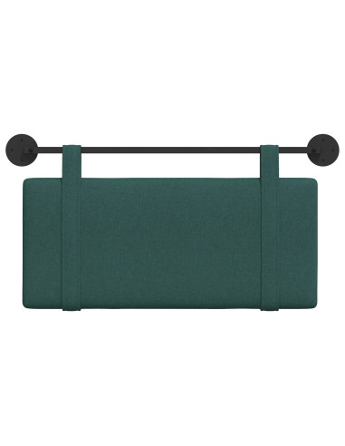 Testata appesa Tinta unita Verde Scuro 90 x 55 x 5 cm Tessuto