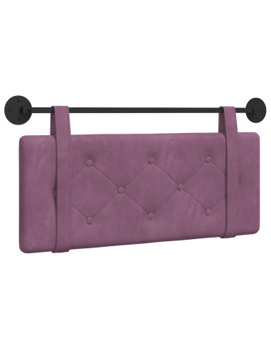 Testata appesa Montaggio a parete Viola 110 x 55 x 5 cm Velluto