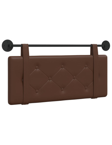 Testata appesa Marrone 100 cm Pelle Sintetica