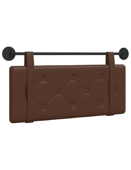 Testata appesa Marrone 100 cm Pelle Sintetica