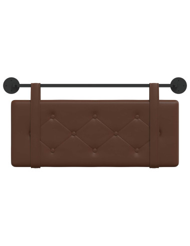 Testata appesa Marrone 100 cm Pelle Sintetica