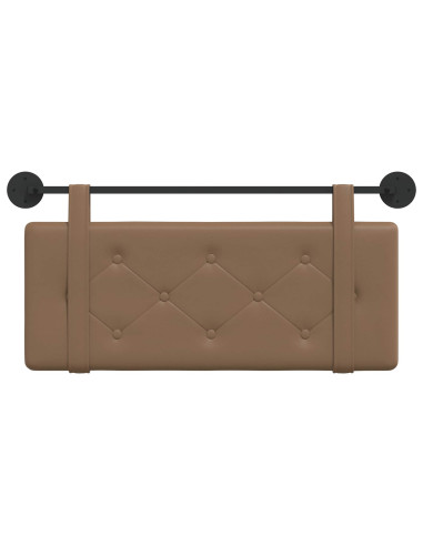 Testata appesa Cappuccino 100 cm Pelle Sintetica