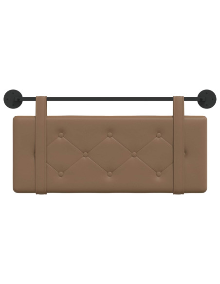 Testata appesa Cappuccino 100 cm Pelle Sintetica