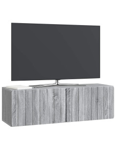 Mobile Porta TV da Muro Grigio Sonoma 98 x 31 x 30 cm 2