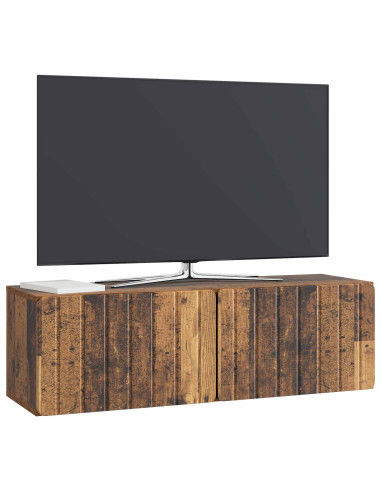 Mobile Porta TV da Muro Legno antico 98 x 31 x 30 cm