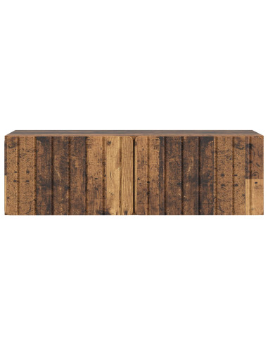 Mobile Porta TV da Muro Legno antico 98 x 31 x 30 cm