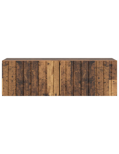 Mobile Porta TV da Muro Legno antico 98 x 31 x 30 cm