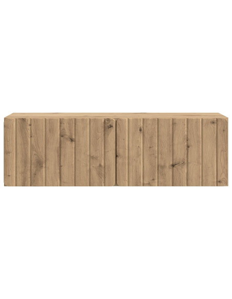 Mobile Porta TV da Muro Rovere Artigianale 98 x 31 x 30 cm