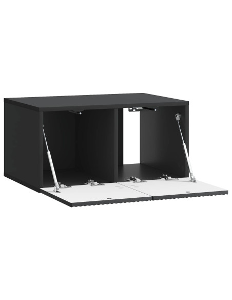 Mobile Porta TV da Muro Nero 59,5 x 41 x 30 cm
