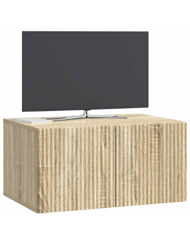 Mobile Porta TV da Muro Rovere Sonoma 59,5 x 41 x 30 cm