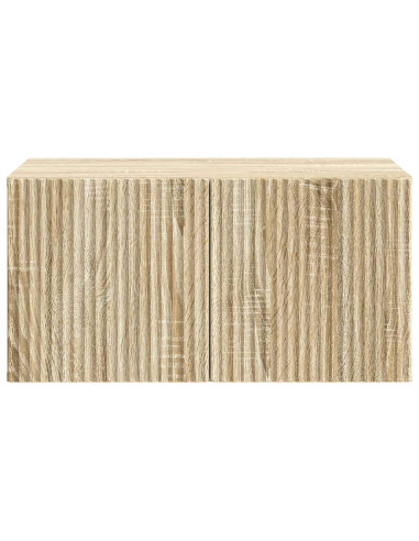 Mobile Porta TV da Muro Rovere Sonoma 59,5 x 41 x 30 cm