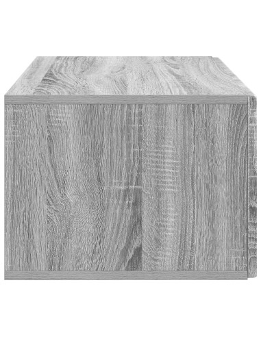Mobile Porta TV da Muro Grigio Sonoma 59,5 x 41 x 30 cm
