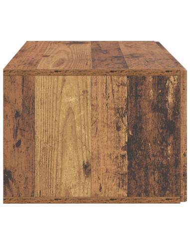 Mobile Porta TV da Muro Legno antico 59,5 x 41 x 30 cm