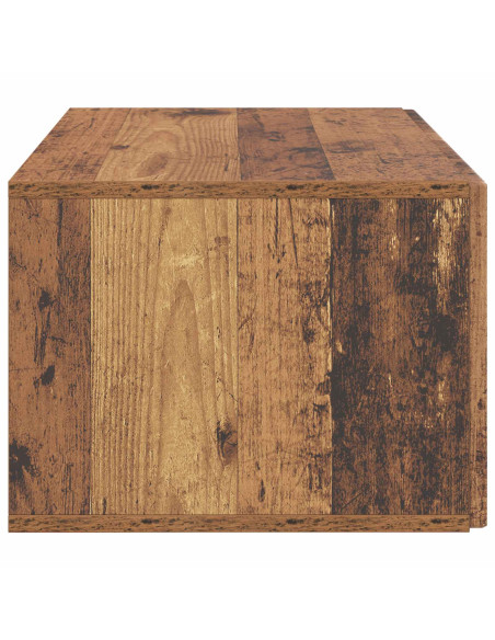 Mobile Porta TV da Muro Legno antico 59,5 x 41 x 30 cm