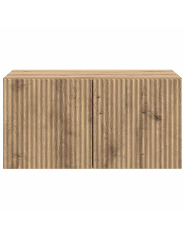 Mobile Porta TV da Muro Rovere Artigianale 59,5 x 41 x 30 cm