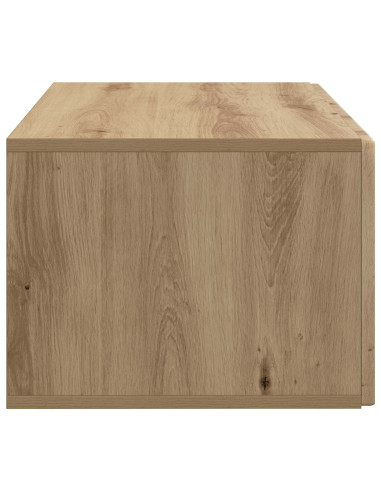 Mobile Porta TV da Muro Rovere Artigianale 59,5 x 41 x 30 cm
