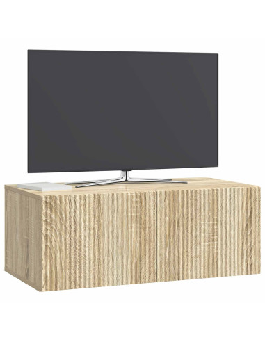 Mobile Porta TV da Muro Rovere Sonoma 78,5 x 41 x 30 cm