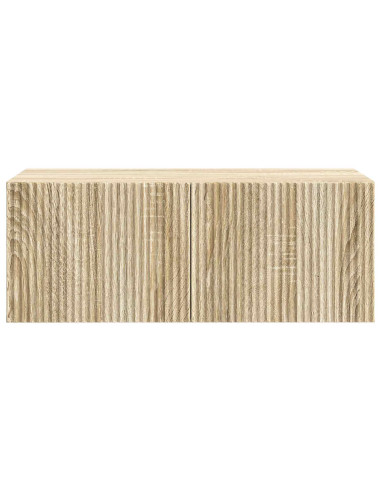 Mobile Porta TV da Muro Rovere Sonoma 78,5 x 41 x 30 cm