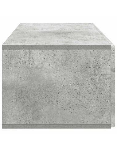 Mobile Porta TV da Muro Grigio Cemento 78,5 x 41 x 30 cm