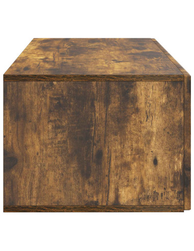 Mobile Porta TV da Muro Rovere Fumo 78,5 x 41 x 30 cm