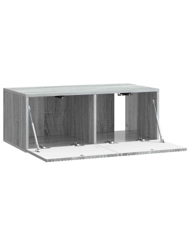 Mobile Porta TV da Muro Grigio Sonoma 78,5 x 41 x 30 cm