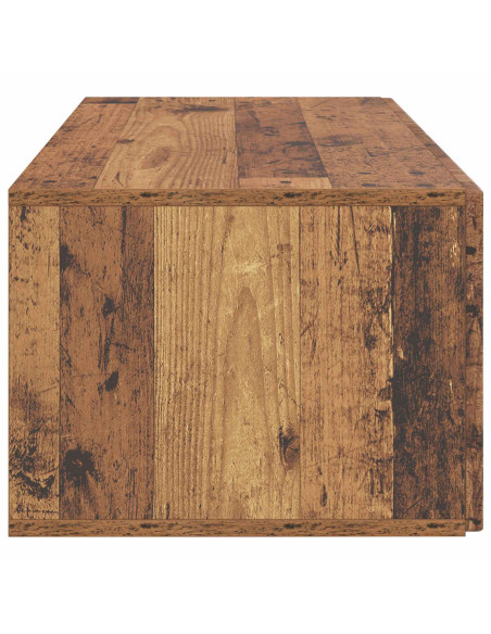 Mobile Porta TV da Muro Legno antico 78,5 x 41 x 30 cm