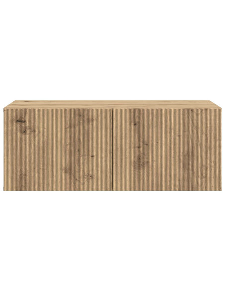 Mobile Porta TV da Muro Rovere Artigianale 78,5 x 41 x 30 cm