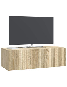 Mobile Porta TV da Muro Rovere Sonoma 98 x 41 x 30 cm 2