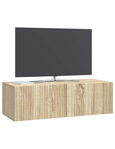 Mobile Porta TV da Muro Rovere Sonoma 98 x 41 x 30 cm