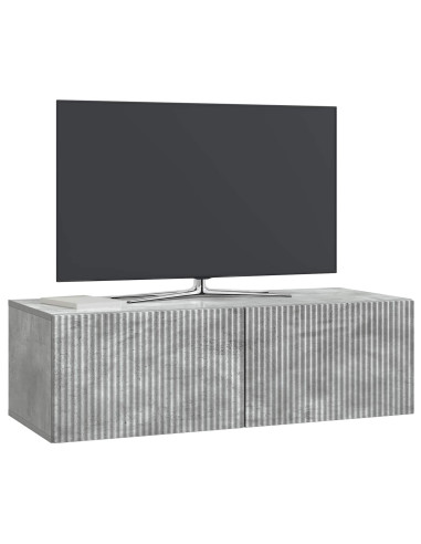 Mobile Porta TV da Muro Grigio Cemento 98 x 41 x 30 cm