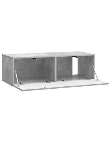 Mobile Porta TV da Muro Grigio Cemento 98 x 41 x 30 cm