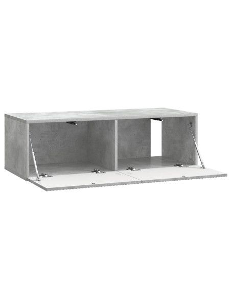 Mobile Porta TV da Muro Grigio Cemento 98 x 41 x 30 cm