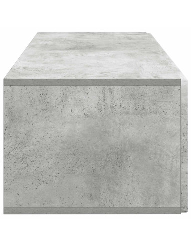 Mobile Porta TV da Muro Grigio Cemento 98 x 41 x 30 cm