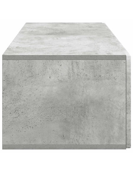 Mobile Porta TV da Muro Grigio Cemento 98 x 41 x 30 cm
