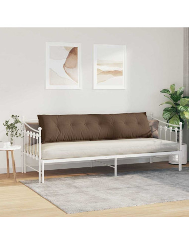 Cuscino per Schiena Marrone 200 x 19 x 50 cm Tessuto