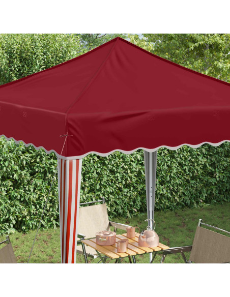 Tenda per feste a pop-up Borgogna 195 x 195 x 245 cm