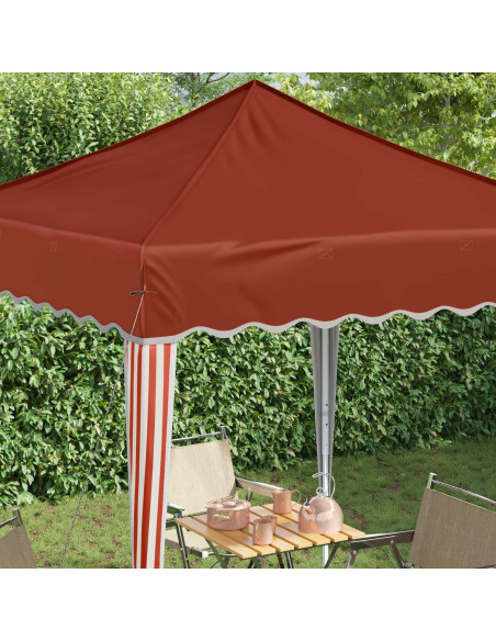 Tenda per feste a pop-up Terracotta 195 x 195 x 245 cm